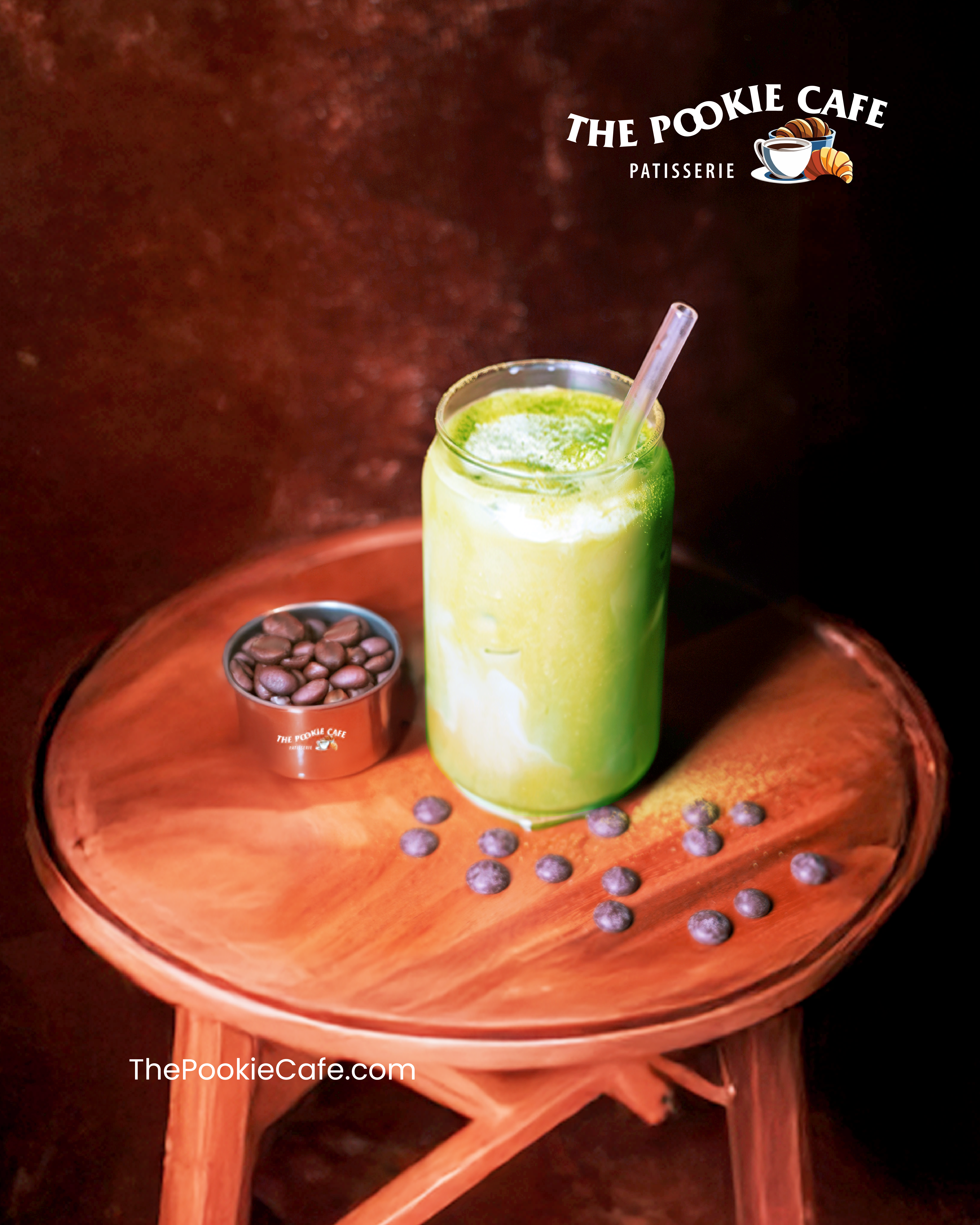 Iced Vanilla Matcha Latte